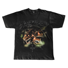 Load image into Gallery viewer, OBR Saske Black "Saskepticism Festival 2025" Tee Acid Wash
