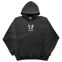 Load image into Gallery viewer, OBR Sidarta Dark Grey "MAIS" Hoodie Acid Wash
