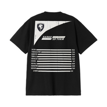 Load image into Gallery viewer, OBR Saske Black "Tour '25" Tee

